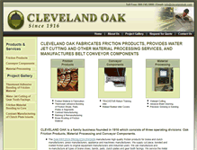 Tablet Screenshot of clevelandoak.com